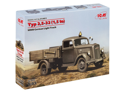 35401 ICM 1/35 Германский лёгкий грузовик 2МВ Tип 2,5-32 (1,5 to)