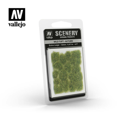 SC423 Vallejo Пучки травы осенние 12 мм / Wild Tuft – Autumn 12 mm