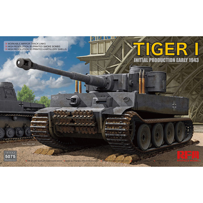 RM-5075 Rye Field Model 1/35 Немецкий тяжёлый танк Tiger I первой серии, ранний 1943 г.