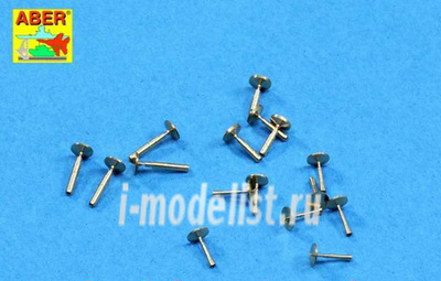 200 L-06 Aber 1/200 Set of barrels for one eight-barrelled two-pounder „POM-pom” A/A gun