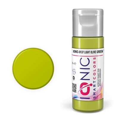 IONIC-0137 Ammo Mig Акриловая краска IONIC Светло-оливково-зелёный / Light Olive Green