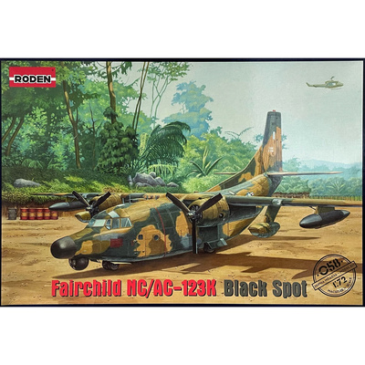 058 Roden 1/72 Fairchild NC/AC-123K black Spot Aircraft