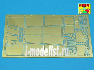48 036 Aber 1/48 Фототравление German Heavy Tank Pz.Kpfw.VI, Ausf.B Tiger Ii Side skirts & fenders