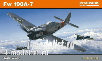 8172 Edward 1/48 Aircraft Fw 190A-7 (ProfiPACK)