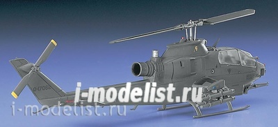 00535 Hasegawa 1/72 Вертолет AH-1S Cobra Chopper U.S. Army