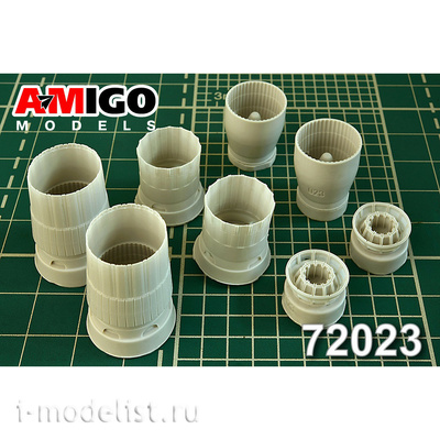 AMG72023 Amigo Models 1/72 С-27 (С-33) engine nozzle AL-31F