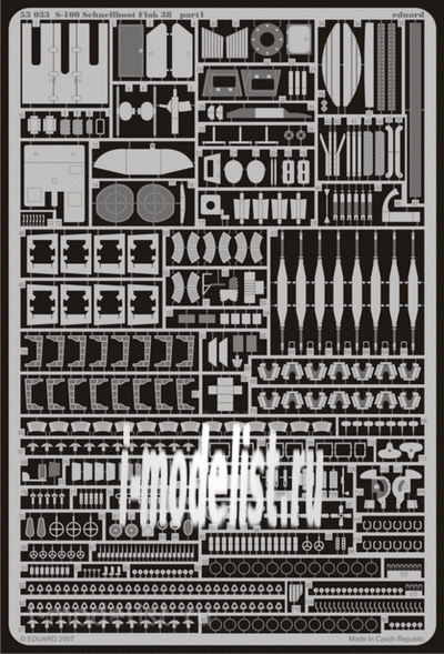 53033 Edward 1/72 S-100 Schnellboot Flak 38 20mm