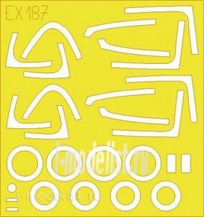 EX187 Eduard 1/48 Mask for the F-18E