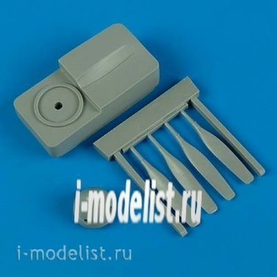 QB72 378 QuickBoost 1/72 Набор дополнений F-51 Mustang propeller w/tool