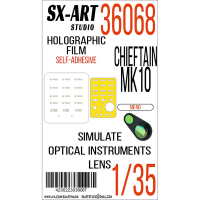 36068 SX-Art 1/35 Имитация смотровых приборов Chieftain Mk.10 (Meng)