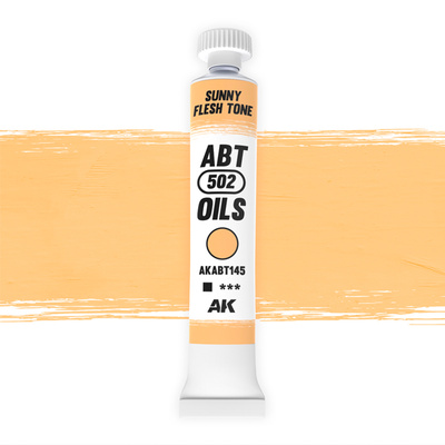 Abt145 Abteilung 502 Oil paint Solid, Golden