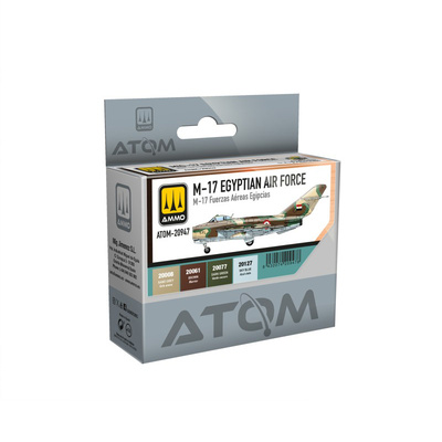 ATOM20947 Ammo Mig Набор ATOM MiGG-17 ВВС Египта / MiGG-17 Egyptian Air Force Set