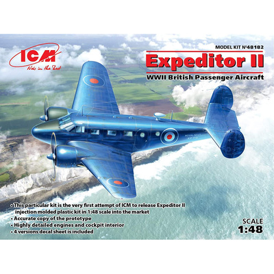 48182 ICM 1/48 Британский пассажирский самолет 2МВ Expeditor II