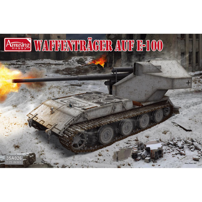 35A026 Amusing Hobby 1/35 Немецкая противотанковая САУ Waffenträger auf E-100