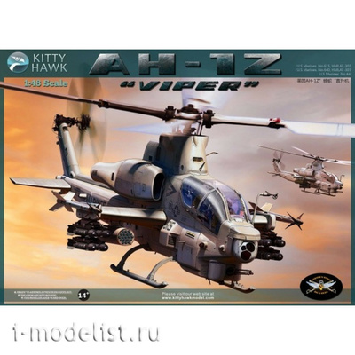 KH80125+ Kitty Hawk 1/48 Вертолет AH-1Z Viper Version 2.0