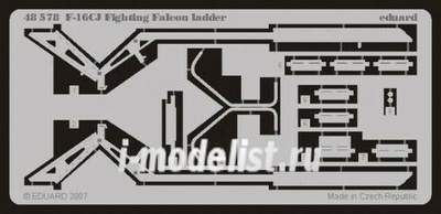 48578 Eduard 1/48 Фототравление F-16CJ ladder   