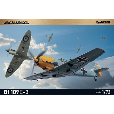 7032 Eduard 1/72 Немецкий истребитель Bf 109E-3 (ProfiPACK)