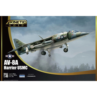 K48072 Kinetic 1/48 Штурмовик AV-8A Harrier USMC