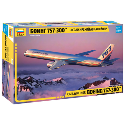7041 Zvezda 1/144 Passenger Airliner Boeing 757-300