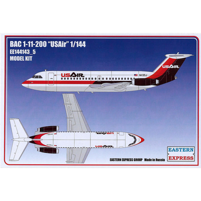 144143-5 Orient Express 1/144 Airliner BAC 1-11-200 USAir
