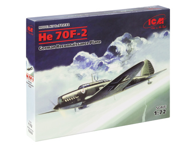 72232 ICM 1/72 German intelligence aircraft Heinkel He-70 F-2