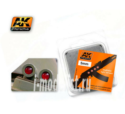 AK-219 AK Interactive Lens transparent red 5mm