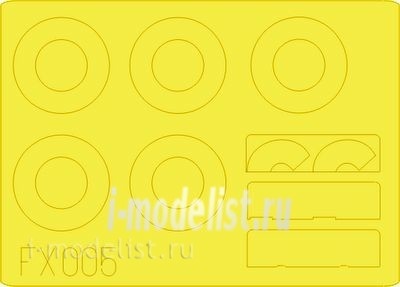 FX005 Eduard 1/48 Маска  для Kubelwagen Type 82