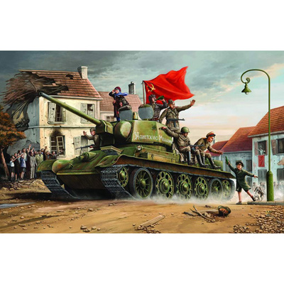 00903 Трубач 1/16 Танк тип 34/76 в набор входит фототравление
