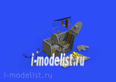 648479 Eduard 1/48 Дополнение к моделям Bf 109G-10/ U4 кабина