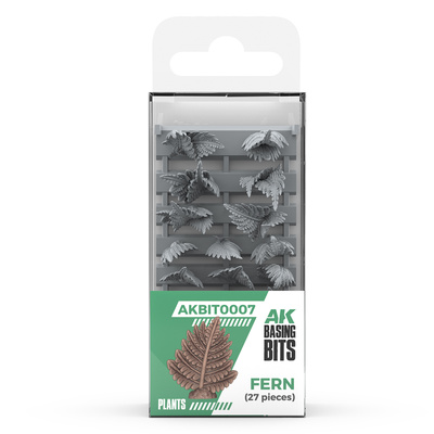 AKBIT0007 AK Interactive 3D-печать BASING BITS Папоротник / Fern