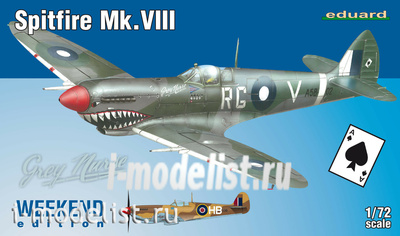 7442 Eduard 1/72 Spitfire Mk. VIII