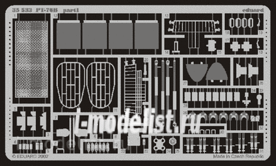 35533 Eduard 1/35 Фототравление для PT-76B