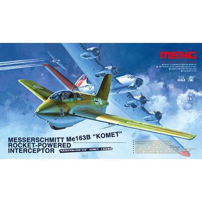 QS-001 Meng 1/32 Истребитель Messerschmitt Me163B Komet Rocket-Powered Interceptor