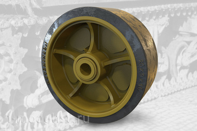 35024 Fury Models 1/35 set of add ons rollers for the American tank M4 Sherman