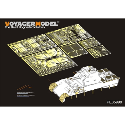 PE35998 Voyager Model 1/35 Фототравление для FlaKPanzer V FlaKvierling 20mm MG 151/20 Basic (Takom)