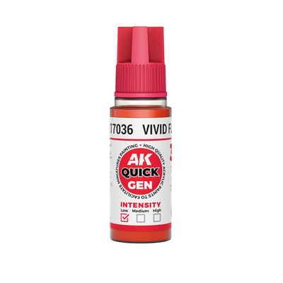 AK17036 AK Interactive Краска акриловая QUICK GEN - Яркая кожа / VIVID FLESH