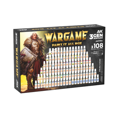 AK11784 AK Interactive Набор красок 3GEN – WARGAME 