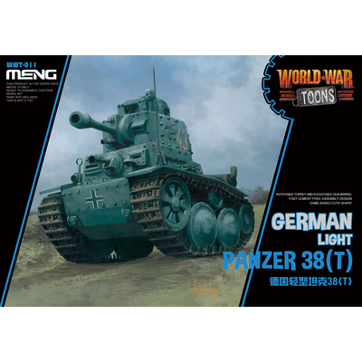 WWT-011 Meng Немецкий лёгкий танк Panzer LIGHT 38T