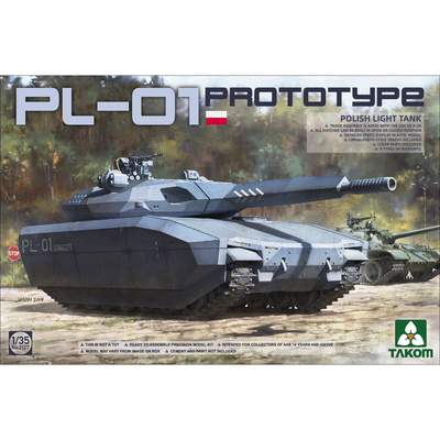2127 Takom 1/35 Польский танк прототип PL-01