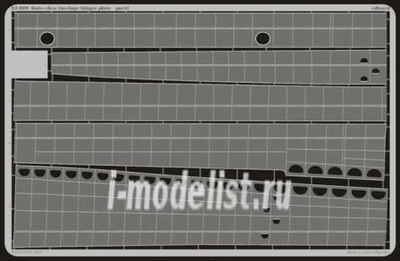 53029 Eduard photo etched parts for 1/72 Gato class floor plates