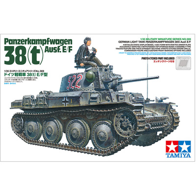35369 Tamiya 1/35 Немецкий танк Panzer 38(t) Ausf.E/F