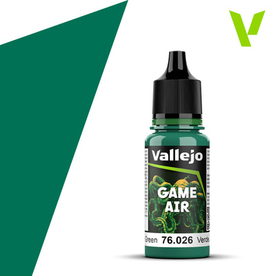 76026 Vallejo Акриловая краска Game Air Нефритовый / Jade Green