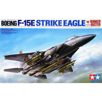 60312 Tamiya 1/32 Американский истребитель-бомбардировщик Boeing F-15E Strike Eagle w/Bunker Buster