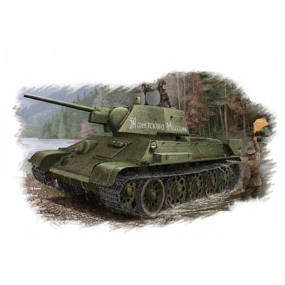 84808 HobbyBoss 1/48 Российский танк тип 34/76 Tank (мод. 1943 Factory No.112) 