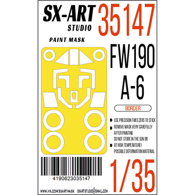 35147 SX-Art 1/35 Окрасочная маска Fw 190A-6 (Border)