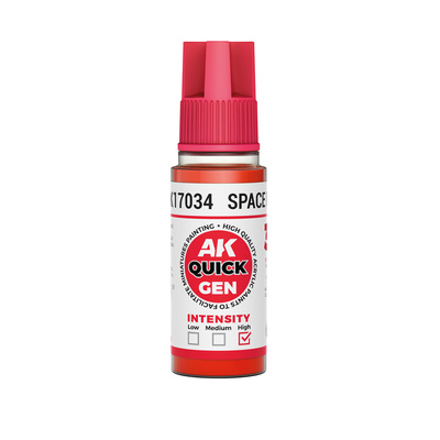 AK17034 AK Interactive Краска акриловая QUICK GEN - Космический красный / SPACE RED