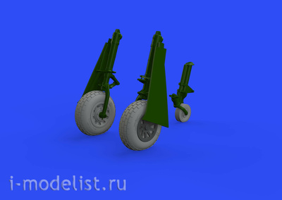 648505 Eduard 1/48 Набор дополнений P-51D колёса с прямоугольным протектором