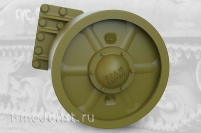 35034 Fury Models 1/35 set of add ons rollers stamped spare parts for the American tank M4 Sherman