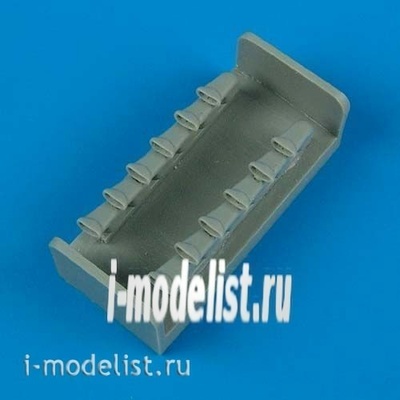 QB48 191 Quickboost 1/48 Набор для Spitfire Mk. IX exhausts - fishtail