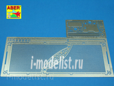 16 042 Aber 1/16 Фототравление для Tiger II Porsche Vol.8 - Anti Mine Mesh plus some extra parts